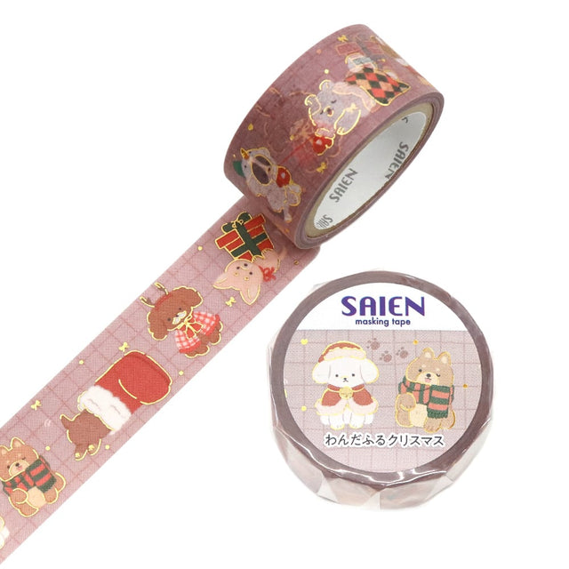 Kamiiso Washi Tape - Christmas Limited - Wonderful Christmas (Limited Edition)