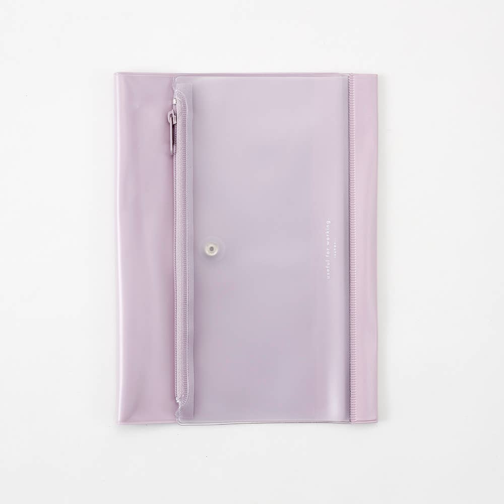 Isshoni. Pen Case + Notebook Cover PVC A5 R