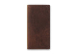 Plotter Pueblo 6-Ring Leather Binder - Narrow Size - Brown