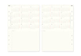 Plotter Monthly Schedule Refill 2026 - A5 Size