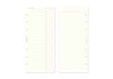 Plotter Monthly Schedule Refill 2026 - Narrow Size