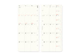 Plotter Monthly Schedule Refill 2026 - Narrow Size