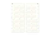 Plotter Monthly Schedule Refill 2026 - Narrow Size