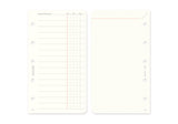 Plotter Monthly Schedule Refill 2026 - Mini 5 Size