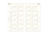 Plotter Monthly Schedule Refill 2026 - Mini 5 Size