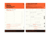 Plotter Weekly Schedule Refill 2026 - A5 Size