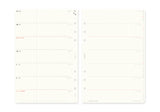 Plotter Weekly Schedule Refill 2026 - A5 Size