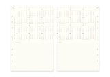 Plotter Weekly Schedule Refill 2026 - A5 Size