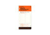 Plotter Weekly Schedule Refill 2026 - Bible Size