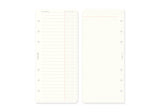 Plotter Weekly Schedule Refill 2026 - Narrow Size