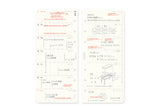 Plotter Weekly Schedule Refill 2026 - Narrow Size