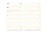 Plotter Weekly Schedule Refill 2026 - Mini Size