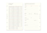 Plotter Weekly Schedule Refill 2026 - Mini Size