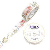 Kamiiso Washi Tape - Teacup