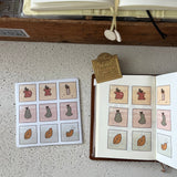 dana ate oatmeal! Take a Bite Sticker Sheet