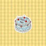 Art By Elowyn Zodiac Cake Stickers - 3" Die-Cut Stickers