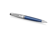 Waterman Expert Deluxe Ballpoint Pen - Metallic Blue Lacquer