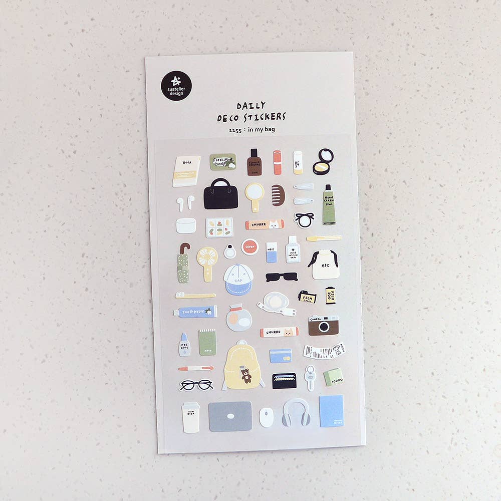 Suatelier Design Stickers - In My Bag