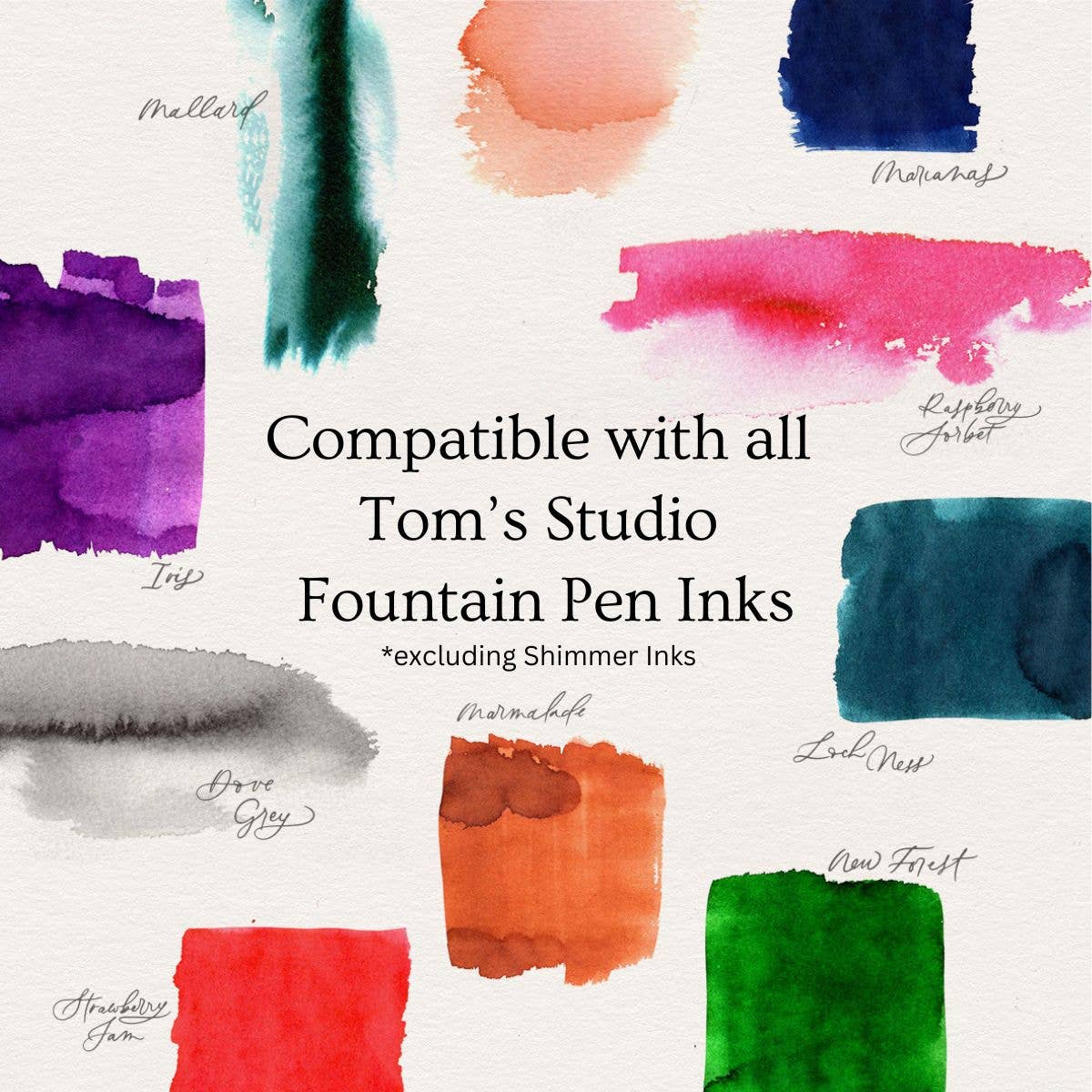 Tom's Studio The Brass Wren - Refillable Writing Pen
