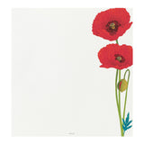 Midori Letter Pad - Four Designs Poppy