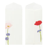 Midori Envelope - Four Designs Poppy