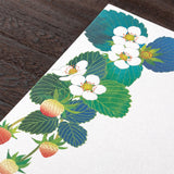 Midori Letter Pad - Foil-Stamping Strawberry