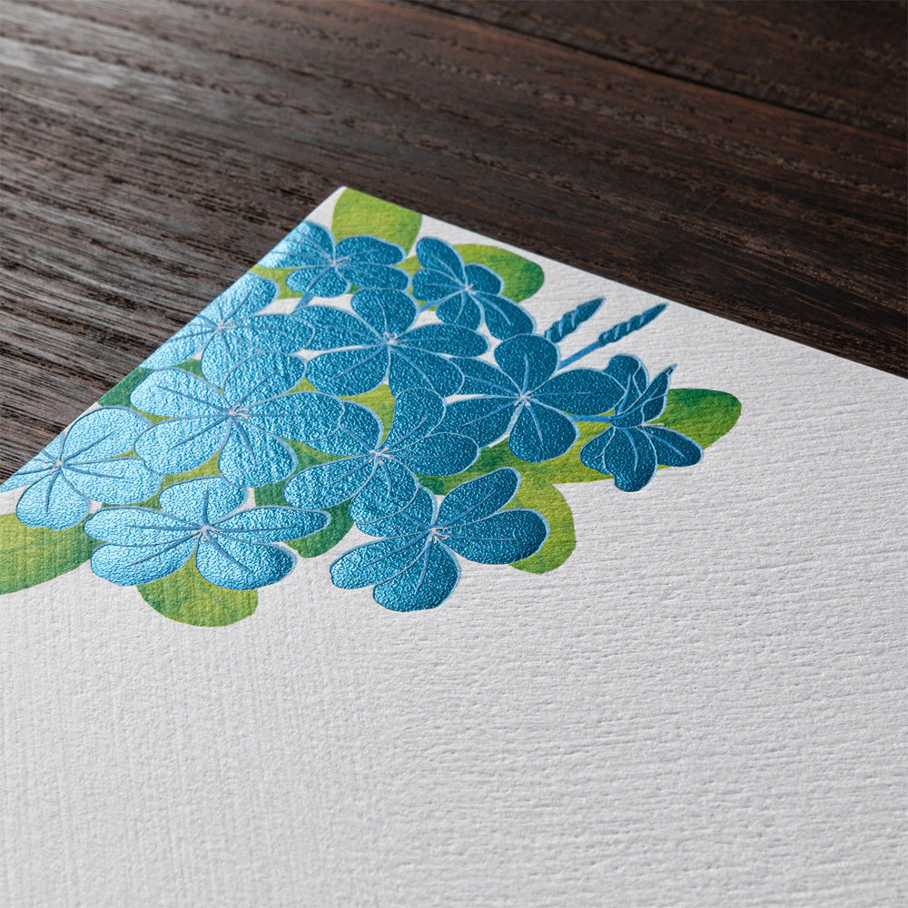 Midori Letter Pad - Plumbago