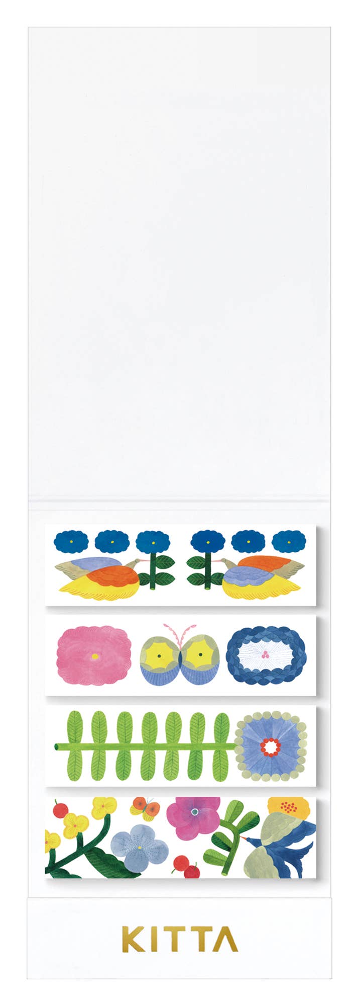 KITTA Portable Washi Decorative Tape -Stamp style Clear -: Playmates