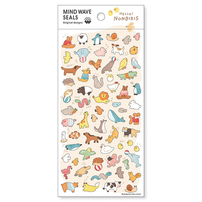Mind Wave Stickers - Hello Nonbiris