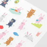 Midori Sticker - Achievement Diet Animals