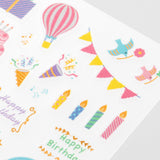 Midori Sticker - Anniversary Birthday