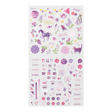 Atlas Stationers - Midori Sticker - Color Purple - Stickers - Image 3