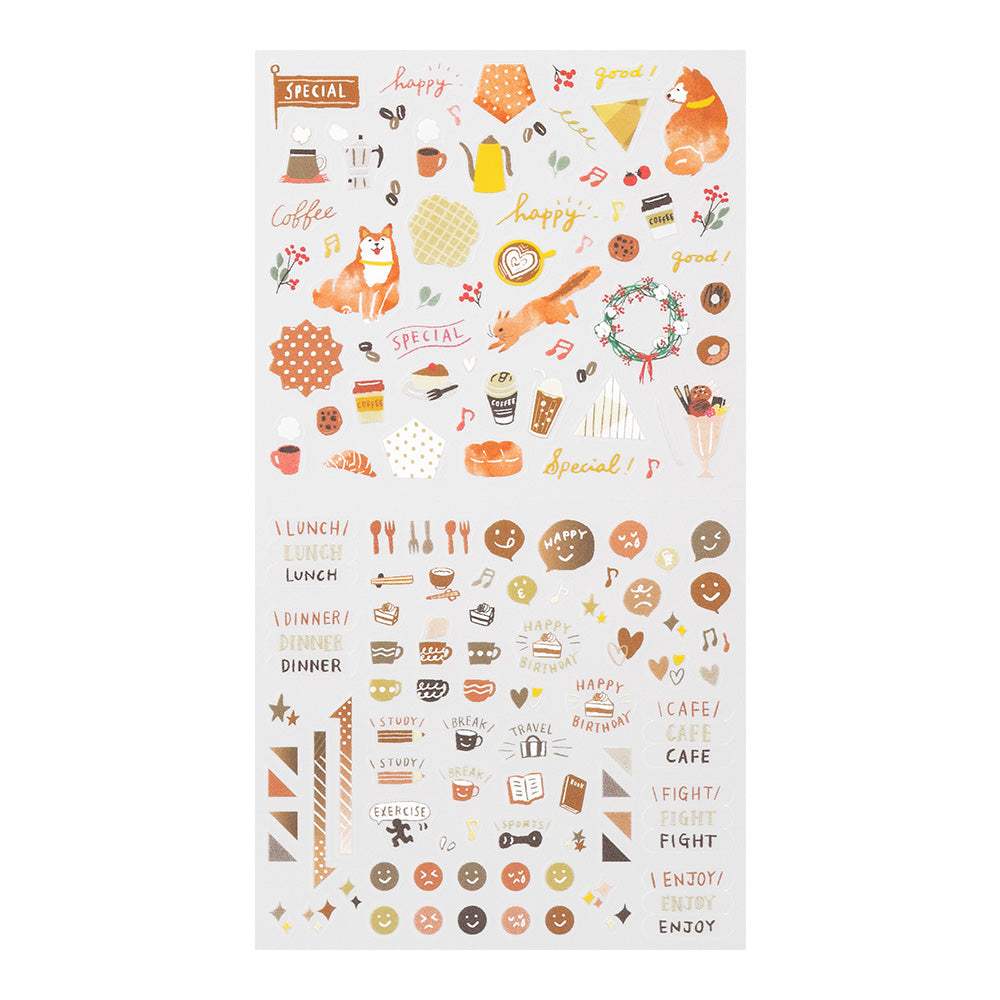 Atlas Stationers - Midori Sticker - Color Brown - Stickers - Image 3