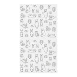 Midori Sticker - Forest Animals
