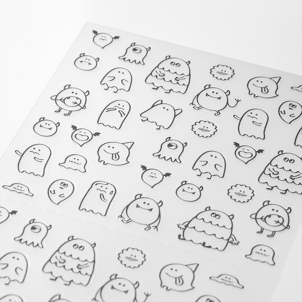 Midori Sticker - Monsters