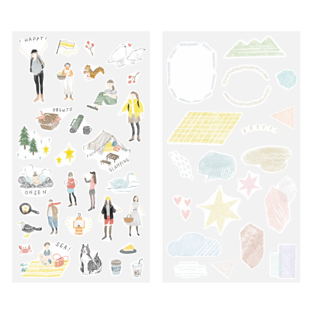 Atlas Stationers - Midori Sticker - Going Out - Stickers - Image 3