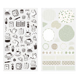 Midori Sticker - Monotone Café