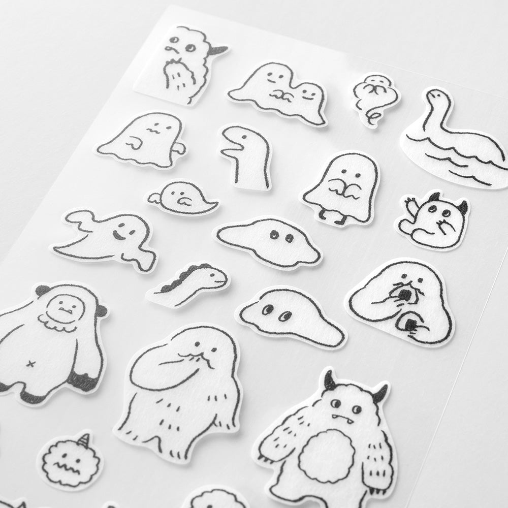 Midori Sticker - Monsters