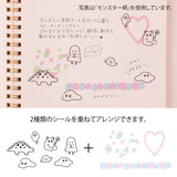 Midori Sticker - Monsters
