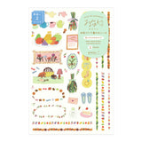 Midori Yuru Log Sticker 2 Sheets - My Life