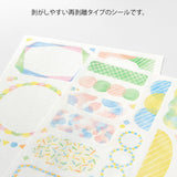 Atlas Stationers - Midori Yuru Log Sticker 2 Sheets - Watercolor - Stickers - Image 3