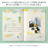 Atlas Stationers - Midori Yuru Log Sticker 2 Sheets - Watercolor Motif - Stickers - Image 4
