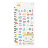 Midori Sticker - Side-Frame Loose Illustration