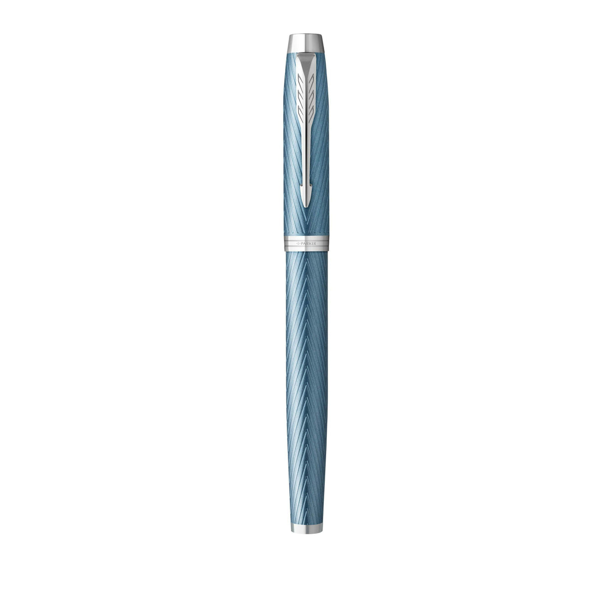 Parker IM Premium Fountain Pen - Grey Lacquer & Chrome Trim