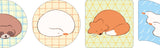 King Jim Soda Transparent Masking Tape Sticker Type - Relaxed