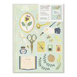 Midori Letter Set - Collage Stationery