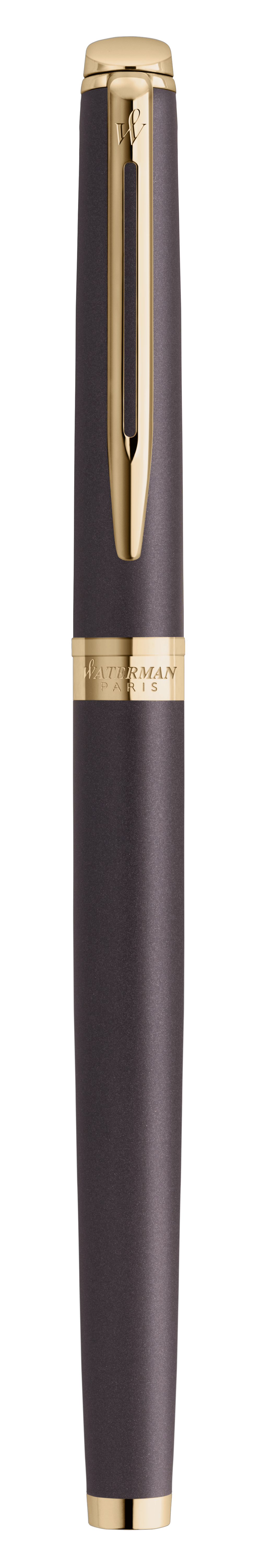Waterman Hémisphère Understated Edit Fountain Pen - Lava Black