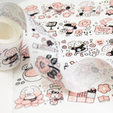 RiN! Studio Dazzling World Pink Washi Tape