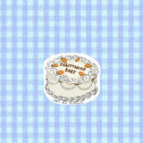Art By Elowyn Zodiac Cake Stickers - 3" Die-Cut Stickers