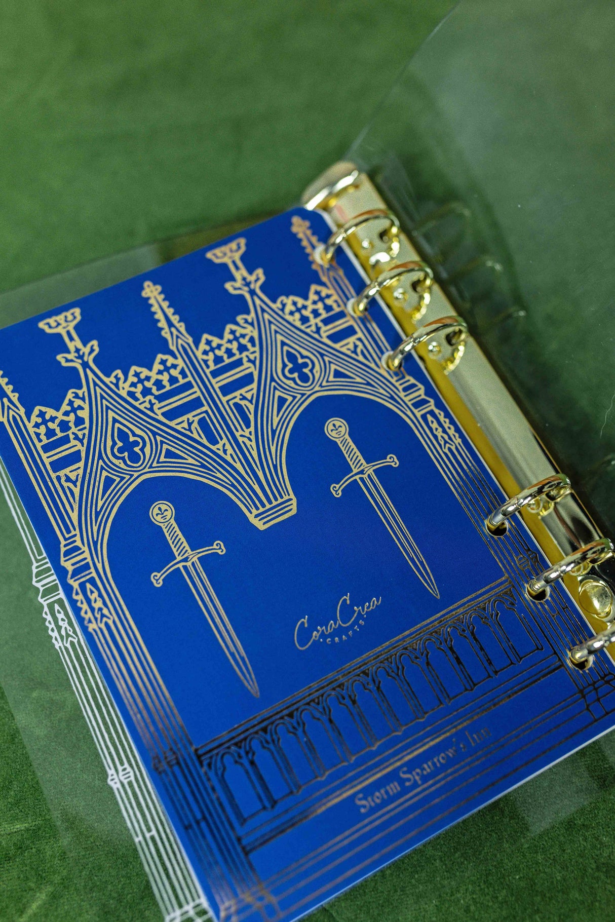 CoraCreaCrafts Medieval Small Notebook